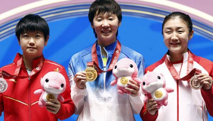 十五运｜决赛再次不敌王曼昱，孙颖莎给自己的全运会单打表现打90分