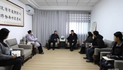 山西省委宣传部副部长、网信办主任刘鹏调研央广网山西频道