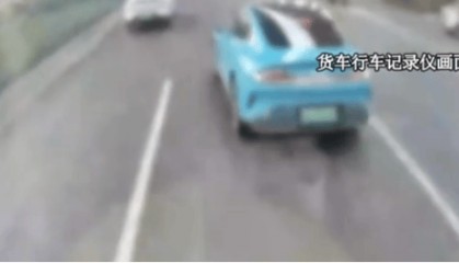 行车记录仪画面曝光!女子称开小米SU7遭货车司机逼停辱骂“开个破小米”,货车公司:她5秒变道3次