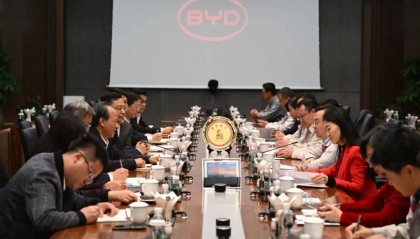 郭文海率队拜访比亚迪股份有限公司 全力支持比亚迪中山项目做大做强