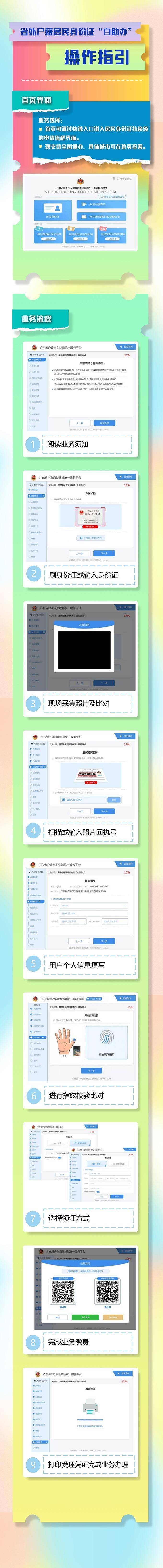 广东省内户籍居民身份证可全程“网上办”！换补领指引公布