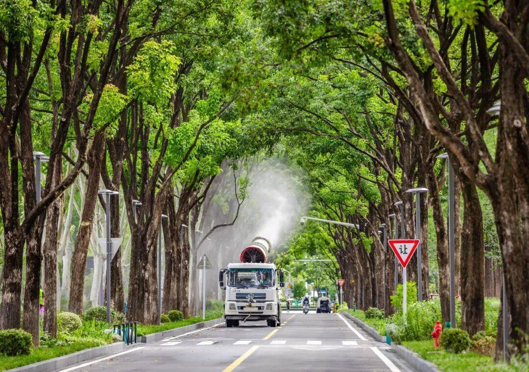 瞬间降温6℃！武汉街头多处出现，“比空调房还舒服”